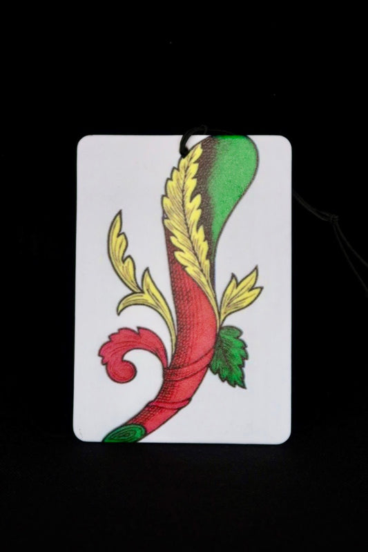 Car Air Freshener - Bastoni Card
